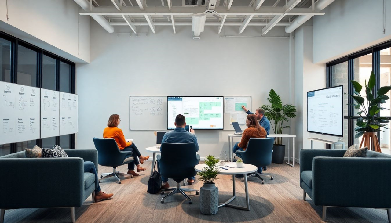 Designing Collaborative Workspaces for Enhanced Team Interaction